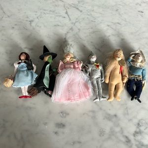 Gladys Boalt hand painted Ornaments- The Wizard of Oz collection